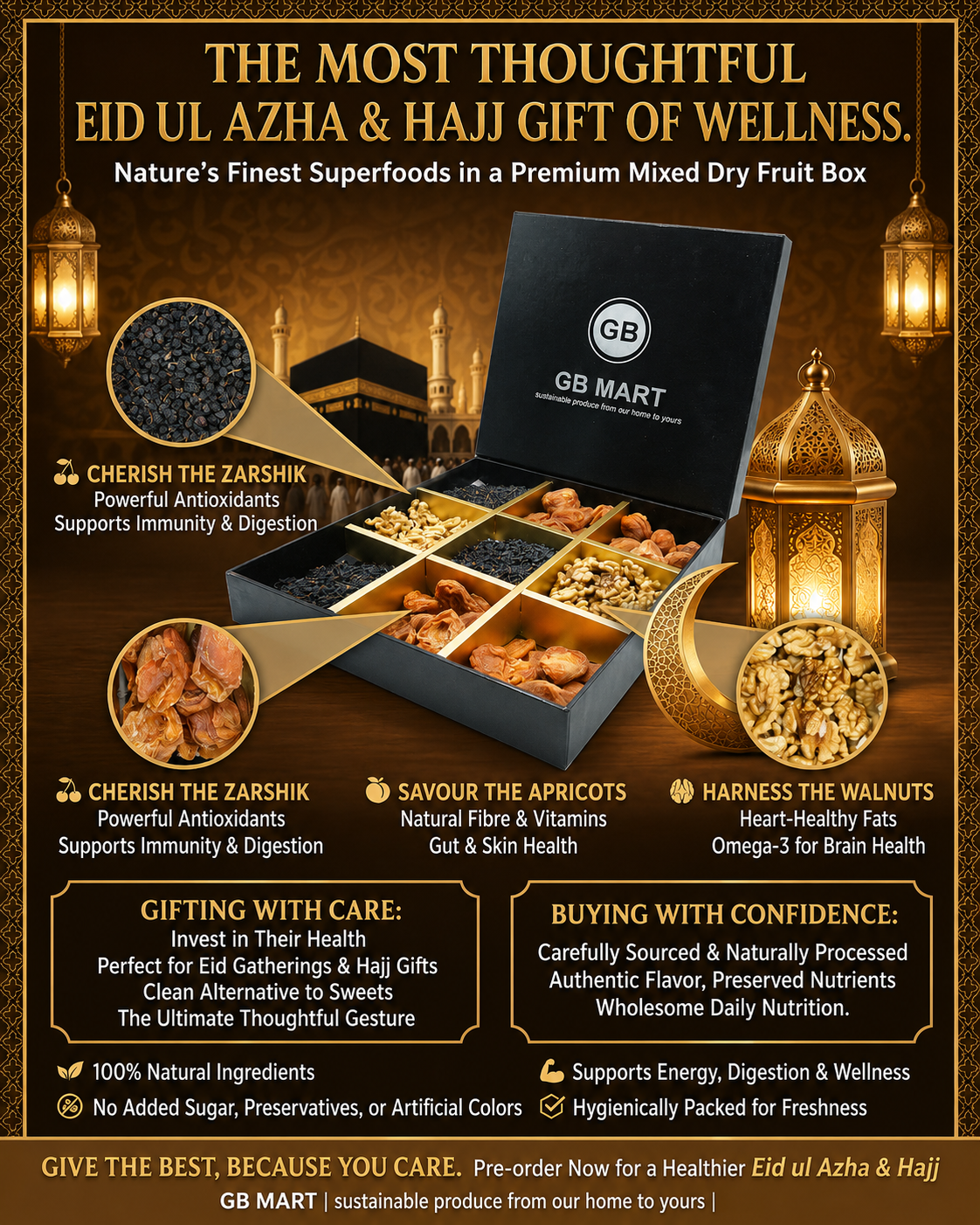 Mixed Dry Fruit Wellness Gift Box