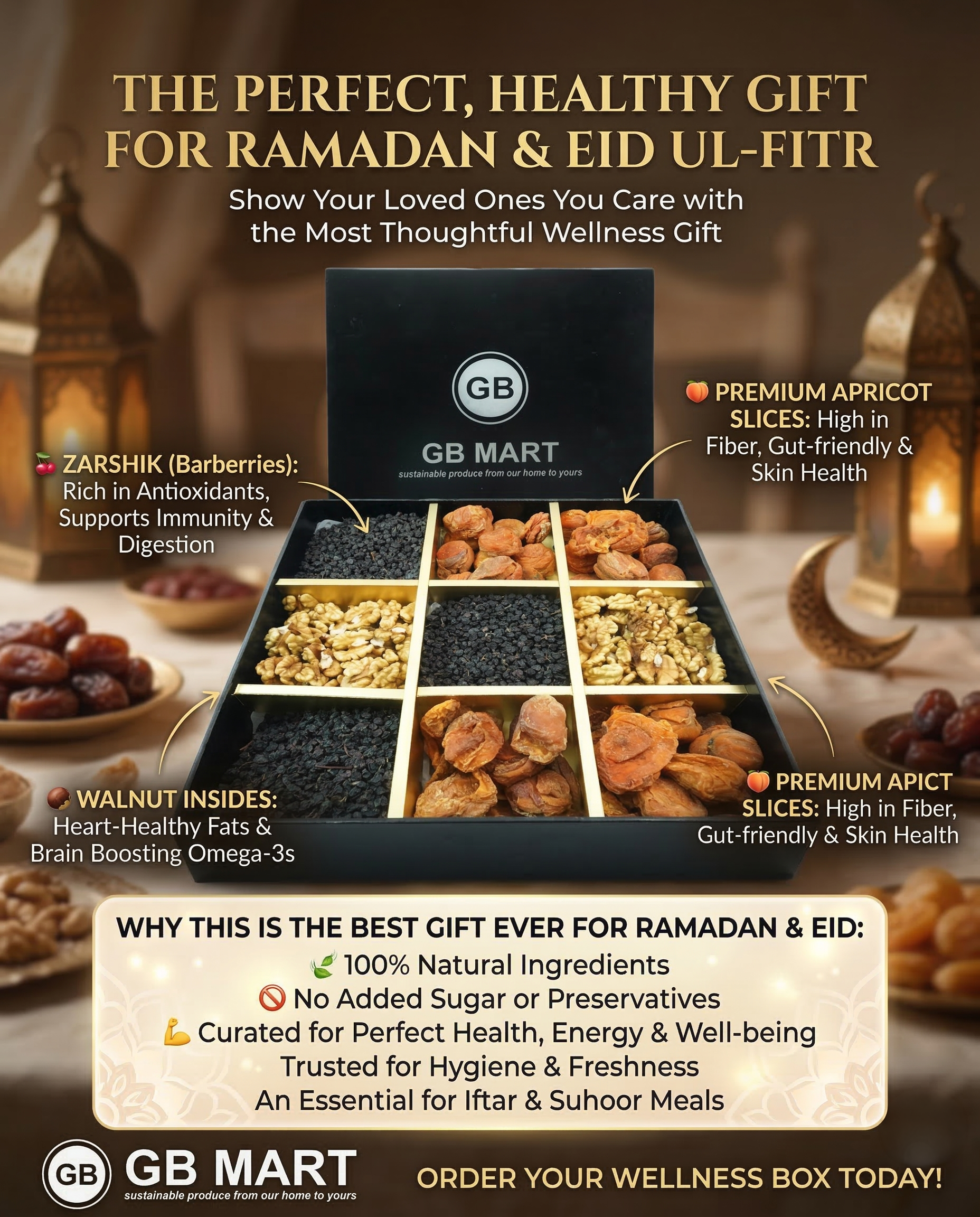 Mixed Dry Fruit Wellness Box