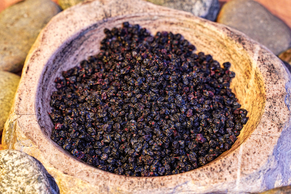 Sun-Dried Zarshak Shireen (Black Barberries)