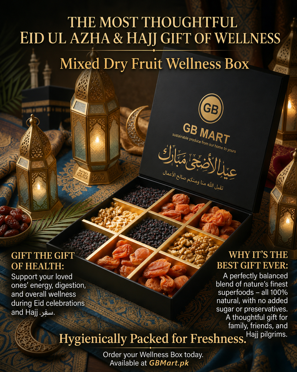 Mixed Dry Fruit Wellness Gift Box
