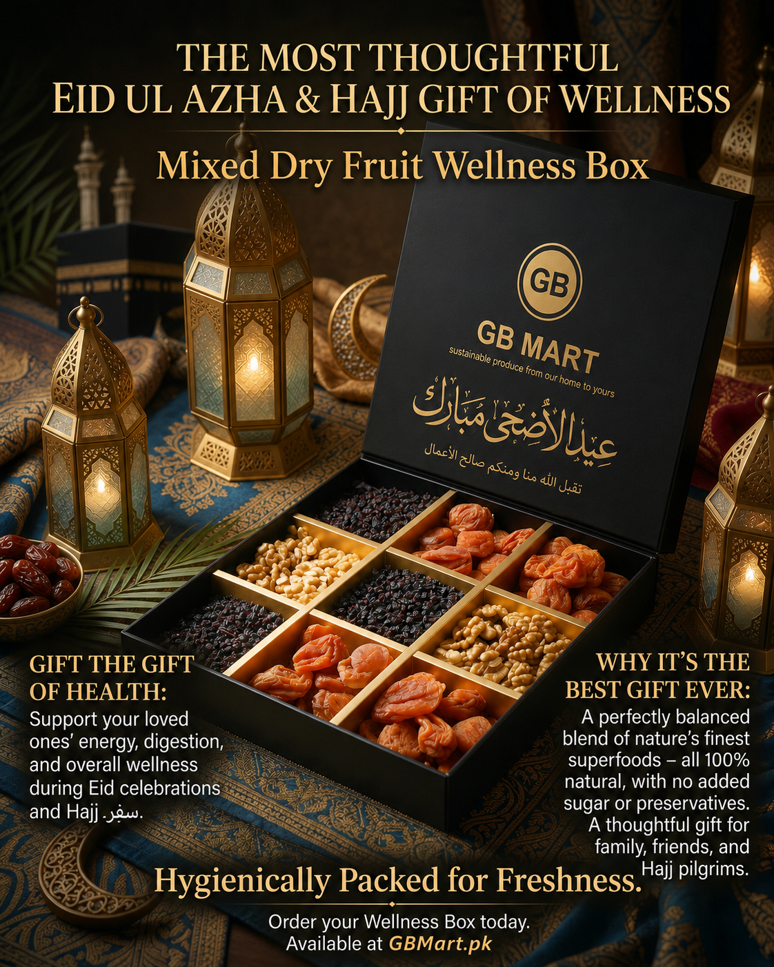 Mixed Dry Fruit Wellness Gift Box